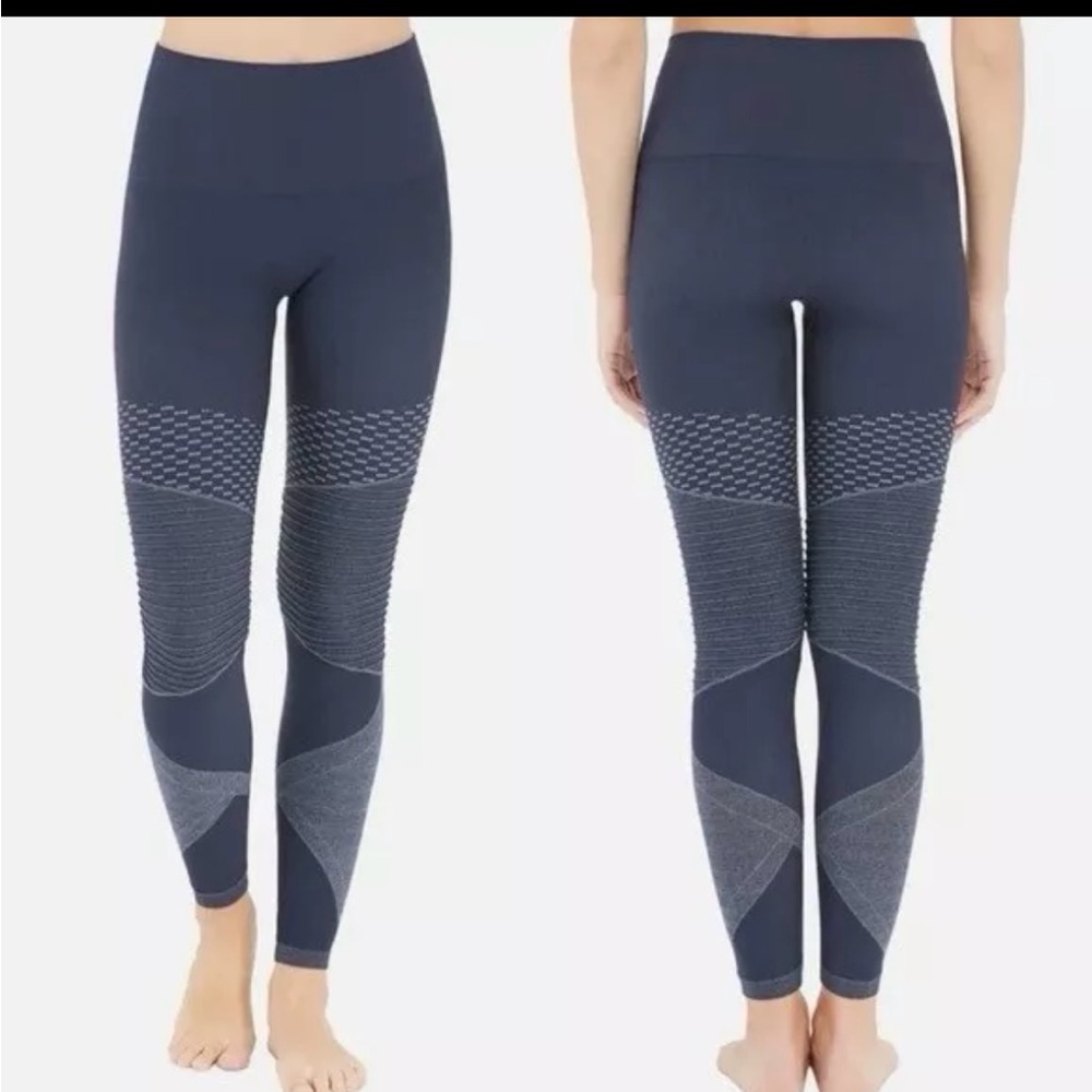 Spanx‎ Leggings Tights Women's Indigo Rising Moto Small